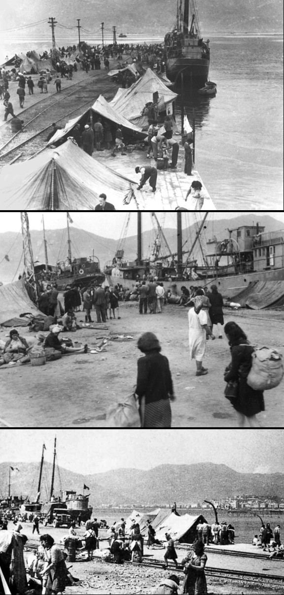 מסדר בוקר על הרציף