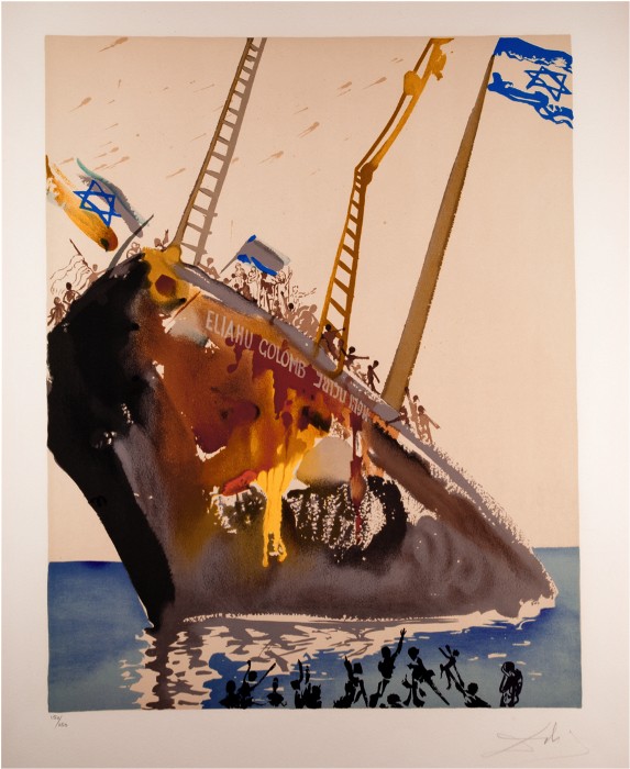 Salvador Dali - On The Shores Of Freedom